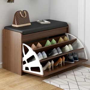 Bench Seat Shoe Rack